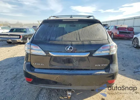 2010 Lexus Rx 350 из США, поврежденный, VIN 2T2BK1BA0AC006057